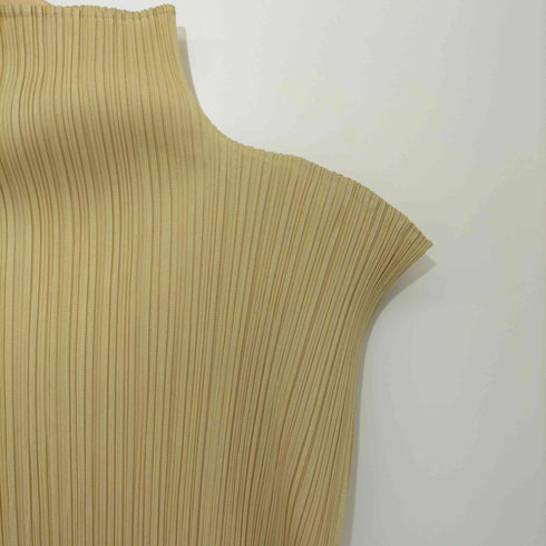 プリーツプリーズイッセイミヤケ PLEATS PLEASE ISSEY MIYAKE 2000AW ハイネックノースリーブワンピース レディース JPN:2