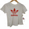 アディダス adidas 90S パフォーマンスロゴプリント ショートスリーブTシャツ レディース import:M