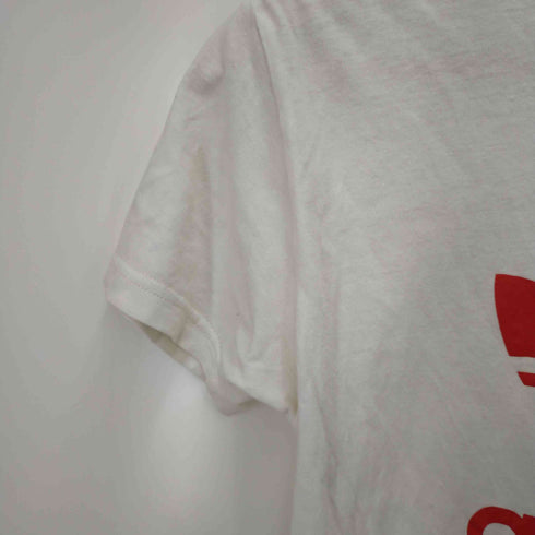 アディダス adidas 90S パフォーマンスロゴプリント ショートスリーブTシャツ レディース import:M