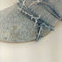 エムエムシックス メゾンマルジェラ MM6 Maison Margiela patchwork denim side zip chunky heel short boots レディース 35 2/1