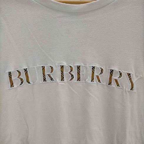 バーバリー BURBERRY フロント刺繍 クルーネックTシャツ メンズ JPN:L