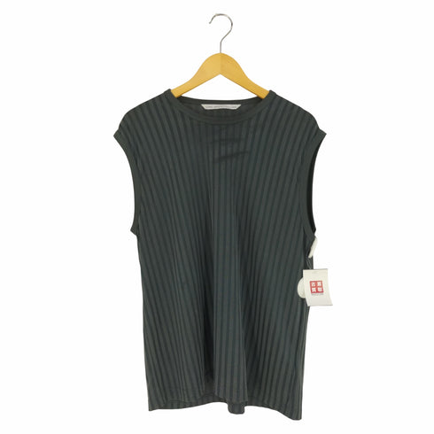 ジョンローレンスサリバン JOHN LAWRENCE SULLIVAN STRIPE JERSEY SLEEVELESS TOP ストライプジャージースリーブレストップス メンズ JPN:M