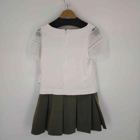 ラグナムーン LUGUNA MOON レーススリーブレイヤードポンチワンピース レディース JPN:S