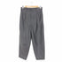 エマクローズ EMMA CLOTHES シンセティックレザー ワンタックセミワイドテーパードパンツ メンズ JPN:L