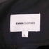 エマクローズ EMMA CLOTHES シンセティックレザー ワンタックセミワイドテーパードパンツ メンズ JPN:L