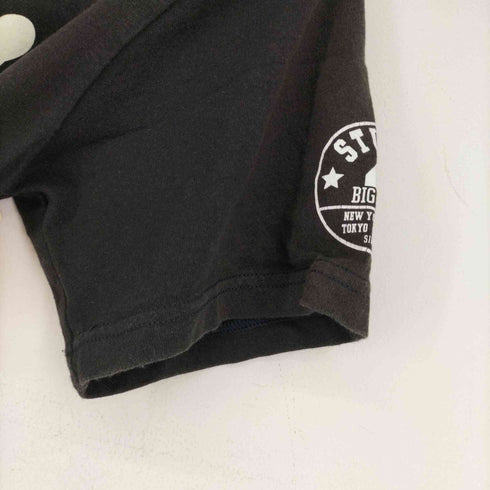 ステューシー Stussy 00S 黒タグ 両面プリント S/Sカットソー メンズ JPN:S