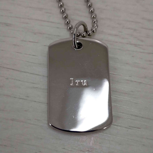 フリークスストア FREAKS STORE iru 別注 Leather dog tag メンズ