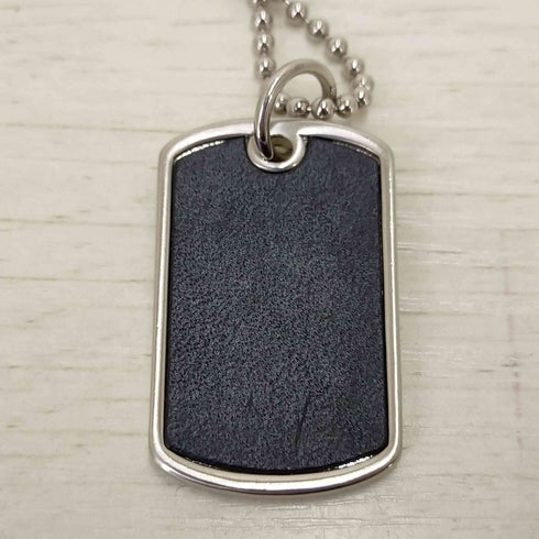 フリークスストア FREAKS STORE iru 別注 Leather dog tag メンズ