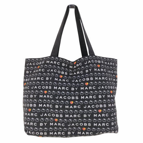 マークジェイコブス MARC JACOBS モノグラム アップル リンゴ柄 トートバッグ レディース