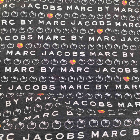 マークジェイコブス MARC JACOBS モノグラム アップル リンゴ柄 トートバッグ レディース