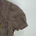 バーバリーブルーレーベル BURBERRY BLUE LABEL クロップド ショートシャツ レディース 36