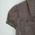 バーバリーブルーレーベル BURBERRY BLUE LABEL クロップド ショートシャツ レディース 36
