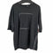 ジャックローズ JACKROSE ボックスプリント サイドジップ クールネックTシャツ メンズ JPN:4