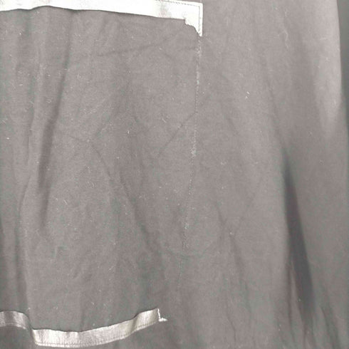 ジャックローズ JACKROSE ボックスプリント サイドジップ クールネックTシャツ メンズ JPN:4