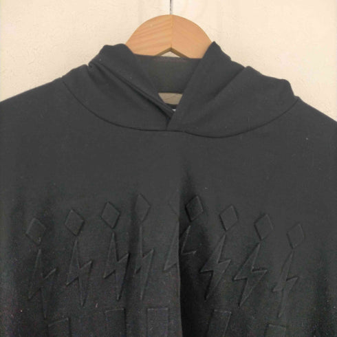 マニエラ MANIERA 雷モチーフ サイドジップパーカー メンズ JPN:XL