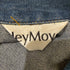jeymove 特殊加工 ストレッチ デニムジャケット レディース