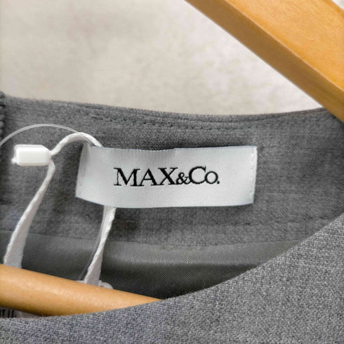 マックスアンドコー MAX & CO. レーヨン混 ボタンデザインワンピース レディース JPN:38
