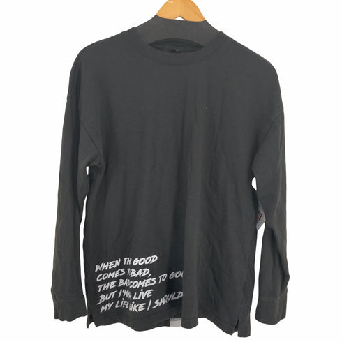 アールイーセブンサーティー RE730 両面プリント クルーネックTシャツ メンズ JPN:M