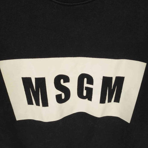 エムエスジーエム MSGM BOXロゴグレースウェット メンズ M