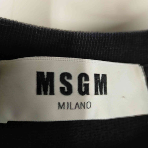 エムエスジーエム MSGM BOXロゴグレースウェット メンズ M