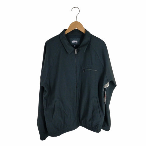 ステューシー Stussy Bryan JACKET ロゴ刺しゅうジップアップブルゾン メンズ JPN:L