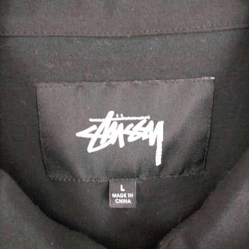 ステューシー Stussy Bryan JACKET ロゴ刺しゅうジップアップブルゾン メンズ JPN:L