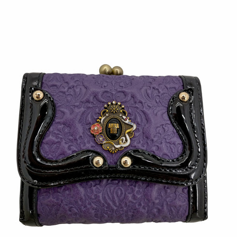 アナスイ ANNA SUI セルパン 二つ折り口金財布 レディース
