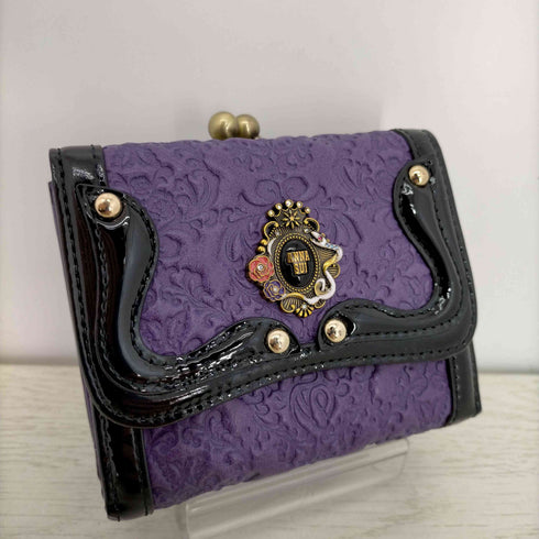 アナスイ ANNA SUI セルパン 二つ折り口金財布 レディース