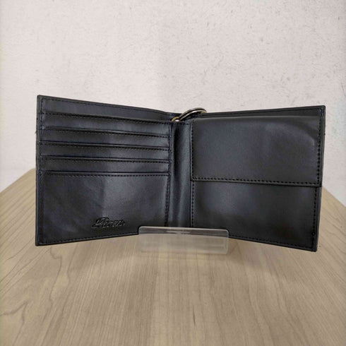 ロエン Roen ヒョウ柄 二つ折り財布 メンズ