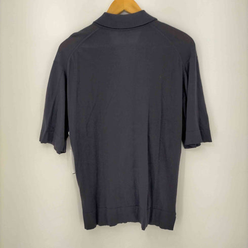 ジョンスメドレー JOHN SMEDLEY コットン 半袖ポロカラーシャツ メンズ import:M