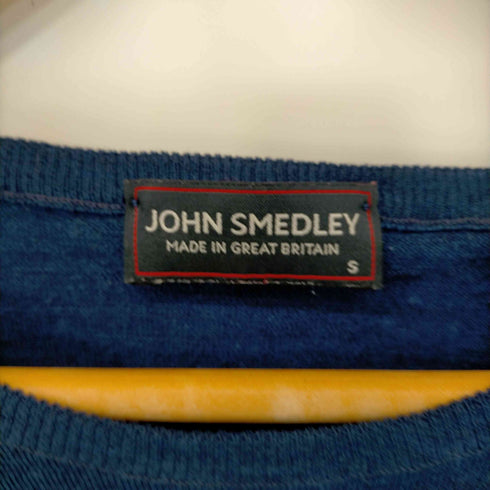 ジョンスメドレー JOHN SMEDLEY メリノウール ボーダーニット L/S レディース JPN:S
