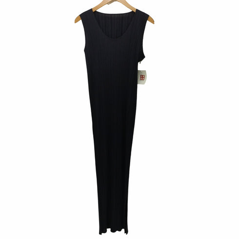プリーツプリーズイッセイミヤケ PLEATS PLEASE ISSEY MIYAKE 1999AW ノースリーブロングワンピース レディース JPN:4