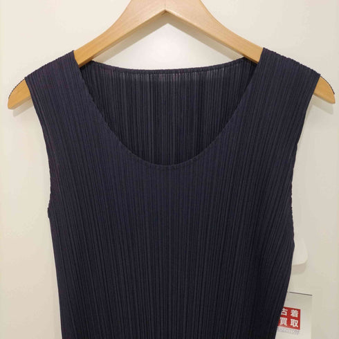 プリーツプリーズイッセイミヤケ PLEATS PLEASE ISSEY MIYAKE 1999AW ノースリーブロングワンピース レディース JPN:4