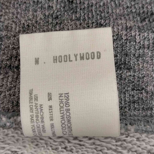エヌハリウッド N.HOOLYWOOD 47 Pieces PARKA 霜降りジップアップパーカー メンズ 34