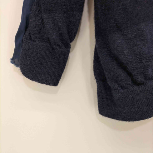 サカイ Sacai 2005AW 初期 キュプラ切替ボーダーニットポロ レディース 2