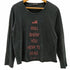 ラッドミュージシャン LAD MUSICIAN L/S クロップドメッセージクルーネックカットソー メンズ JPN:44