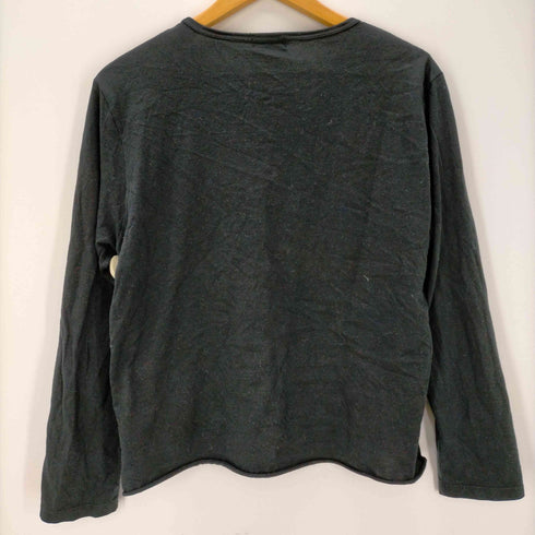 ラッドミュージシャン LAD MUSICIAN L/S クロップドメッセージクルーネックカットソー メンズ JPN:44