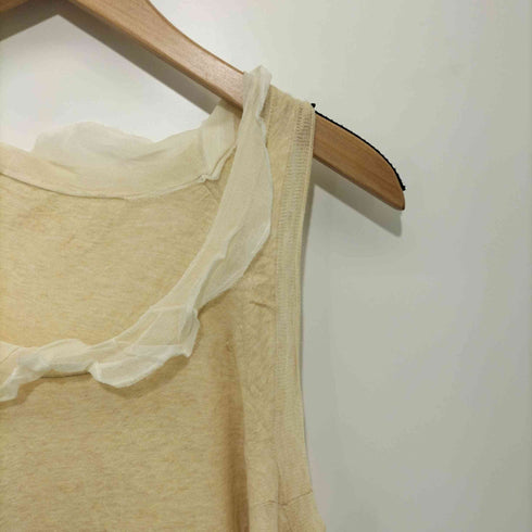 サカイ Sacai フリルタンクトップTシャツ レディース JPN:2