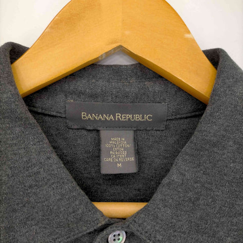 バナナリパブリック BANANA REPUBLIC コットンカジュアルシャツ メンズ import:M