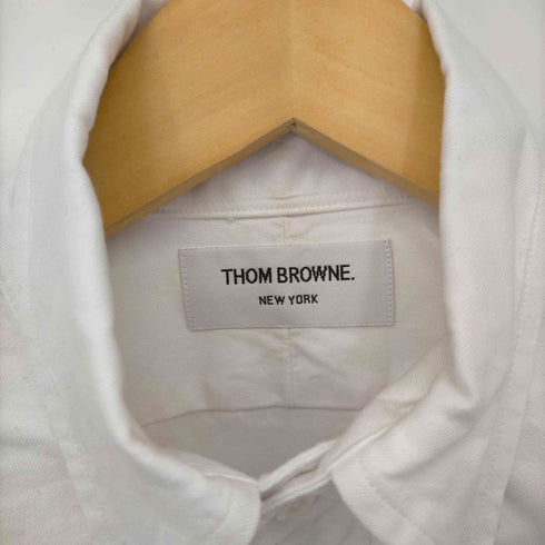 トムブラウン THOM BROWNE トリコロール オックスフォードBDシャツ メンズ JPN:0
