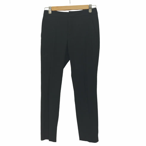 ザラ ZARA スリット テーパードスラックス レディース EUR32