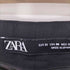 ザラ ZARA スリット テーパードスラックス レディース EUR32