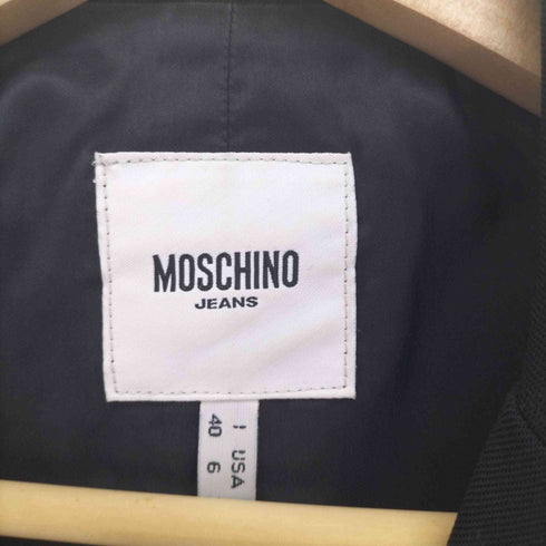 モスキーノジーンズ MOSCHINO JEANS 花ビーズ テーラードジャケット レディース FR:36