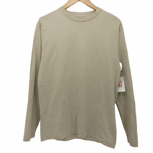 シップス SHIPS 抗菌・防臭 NANO-FINE(R) ハイゲージ クルーネック Tシャツ (ロンT) メンズ JPN:M