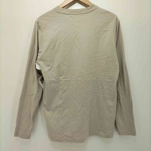 シップス SHIPS 抗菌・防臭 NANO-FINE(R) ハイゲージ クルーネック Tシャツ (ロンT) メンズ JPN:M