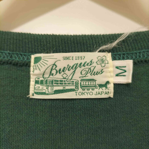 バーガスプラス BURGUS PLUS ヘビーウェイト七分丈Tシャツ メンズ JPN:M