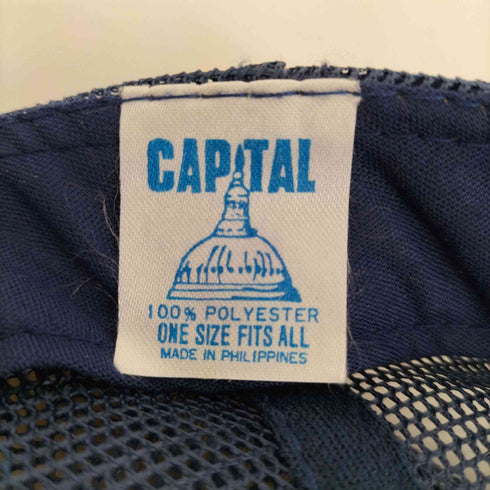 キャピタル CAPITAL フロントロゴ メッシュキャップ Gas Products メンズ ONE SIZE