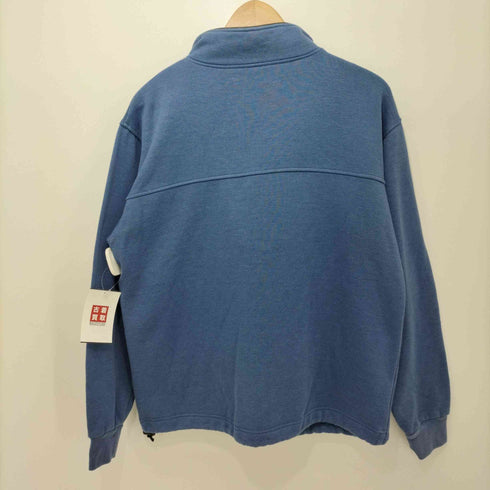 PAINE ハーフジップスウェット 裾ドローコード メンズ import:S
