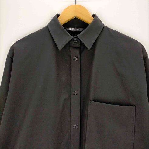 ユニクロ UNIQLO ストレッチシャツジャケット レディース JPN:L