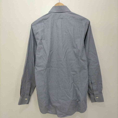 ブルックスブラザーズ BROOKS BROTHERS MILANO FIT SUPIMA COTTON ワイドカラーストライプドレスシャツ メンズ 14 1/2-31